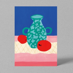 [그림엽서] pottery postcard / 우인영